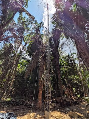 45 metre flux tower, Tapajos national forest